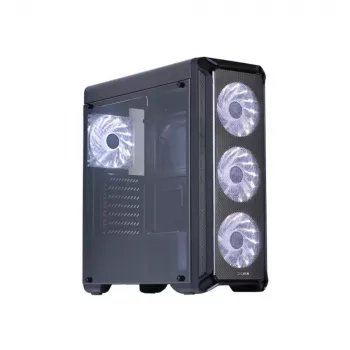 Zalman i3 midi-tower behuizing - zwart Window midi tower