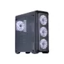 Zalman i3 midi-tower behuizing - zwart Window midi tower