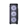 Zalman i3 midi-tower behuizing - zwart Window midi tower