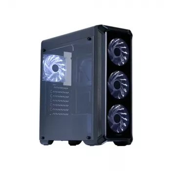 Zalman i3 Edge midi-tower – zwart – midi/minitower – ATX midi tower zwart