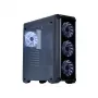 Zalman i3 Edge midi-tower – zwart – midi/minitower – ATX midi tower zwart
