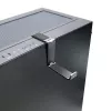 Koptelefoonhouder Zalman ZM-FH10 BK aluminium rubber staal zwart