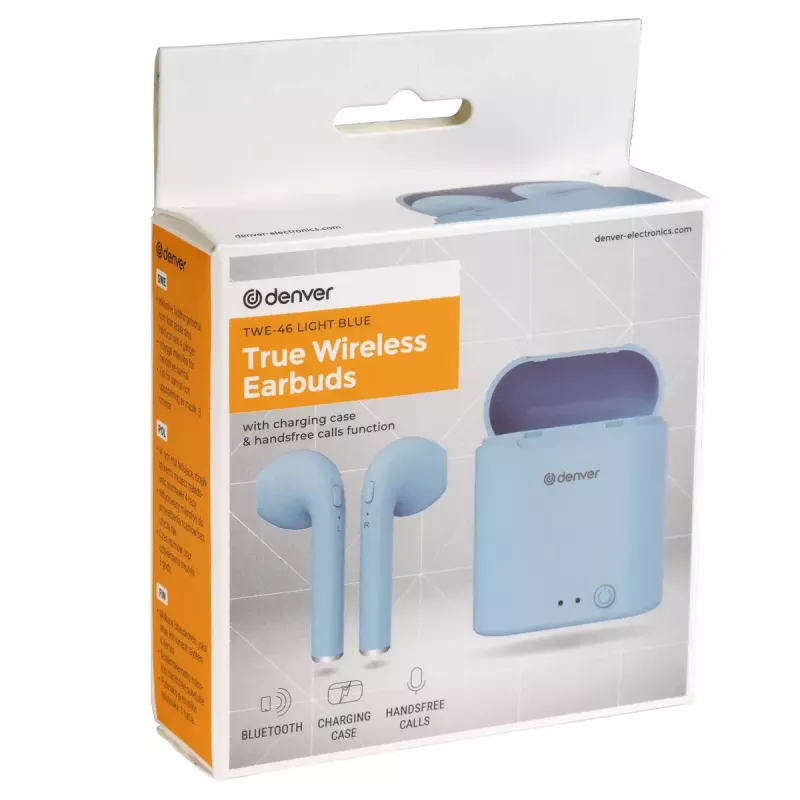Koptelefoon Denver TWE-46LIGHTBLUE