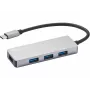 USB-hub Sandberg USB-C-hub 1xUSB3.0+3x2.0 SAVER