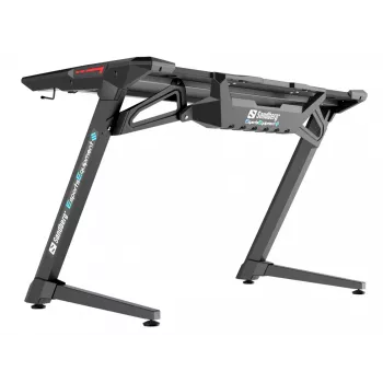Gaming-bureau Sandberg Fighter Gaming Desk 2 zwart