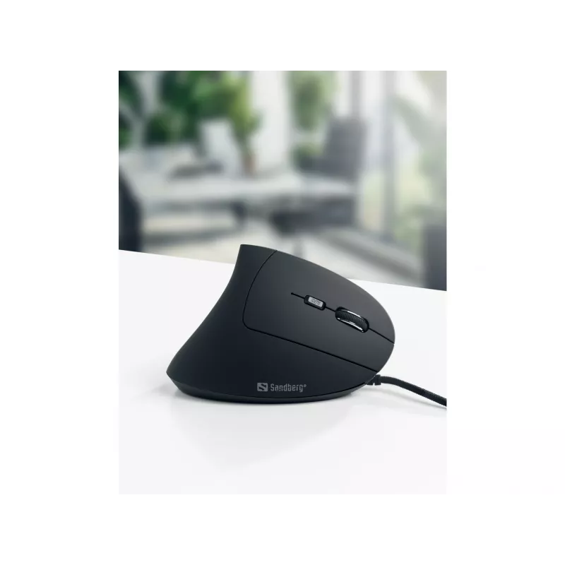 Bedrade muis Sandberg Wired Vertical Muis USB Type-A