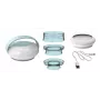 HoMedics Smoothee IR massager voor benen wit 4 koppen op batterijen