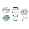 HoMedics Smoothee IR massager voor benen wit 4 koppen op batterijen