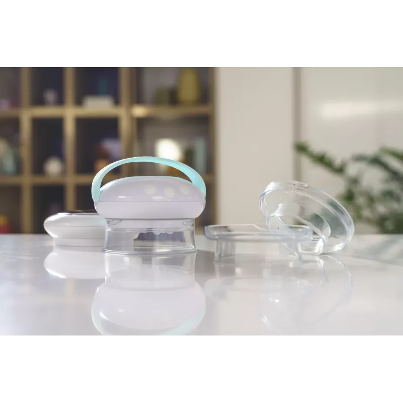 HoMedics Smoothee IR massager voor benen wit 4 koppen op batterijen