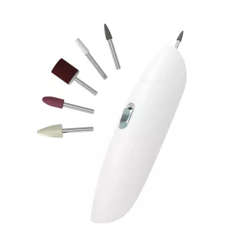 HoMedics 5-in-1 elektrische manicure-/pedicureset 5 opzetstukken batterij kunststof