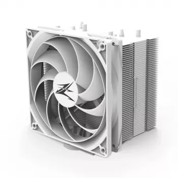 Zalman CNPS10X PERFORMA White hoogwaardige CPU-koeler met witte coating, 180 W TDP, 135 mm EBR processorkoeler 13,5 cm