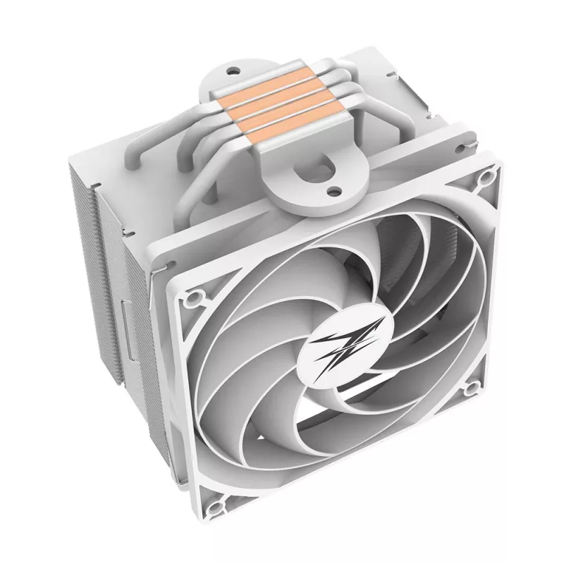 Zalman CNPS10X PERFORMA White hoogwaardige CPU-koeler met witte coating, 180 W TDP, 135 mm EBR processorkoeler 13,5 cm