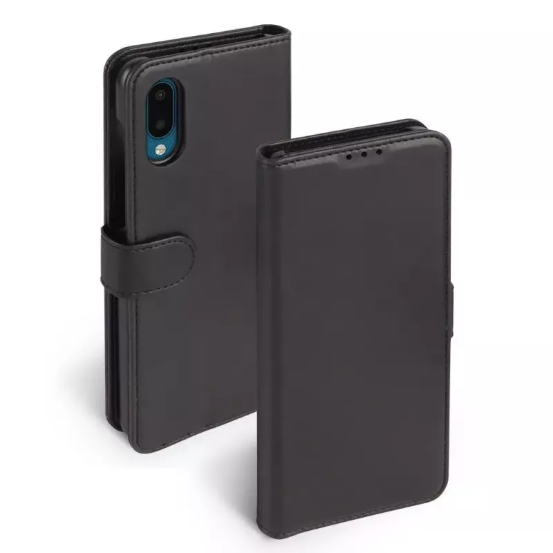 Walletcase Krusell Galaxy A02 16,5 cm zwart 3 vakken voor kaarten