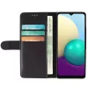 Walletcase Krusell Galaxy A02 16,5 cm zwart 3 vakken voor kaarten
