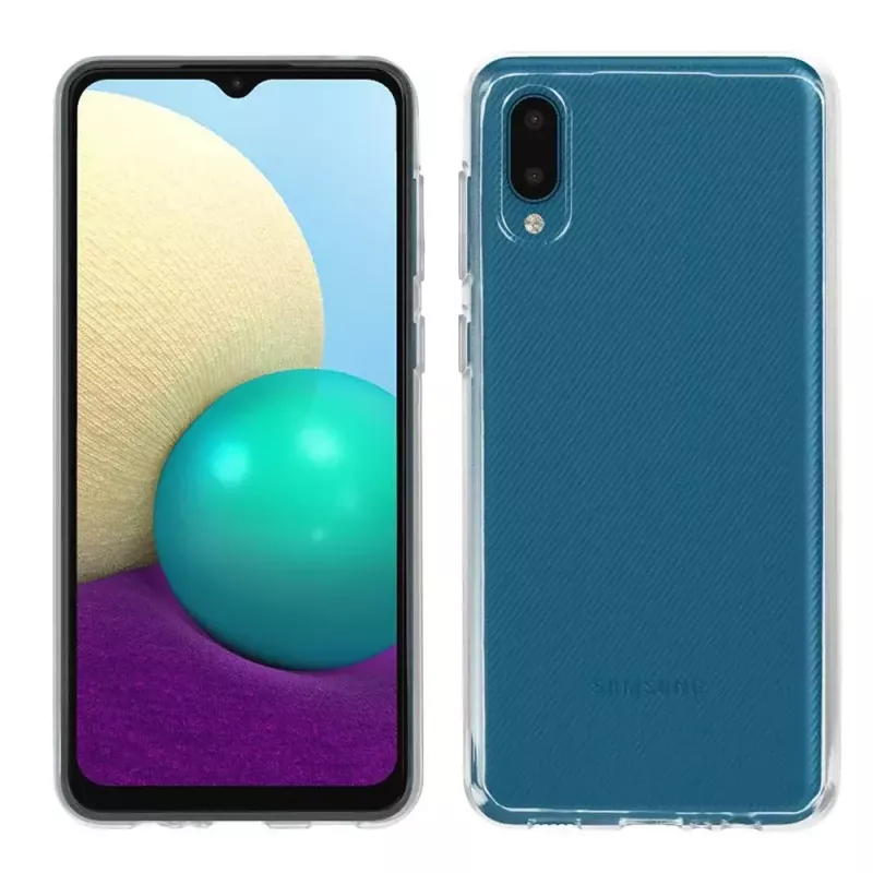 Cover Krusell Galaxy A02 16.5 cm transparant