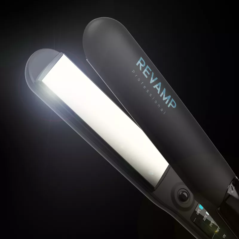 Revamp Progloss Steamcare ST-1600-EU stijltang stoom zwart 3 m