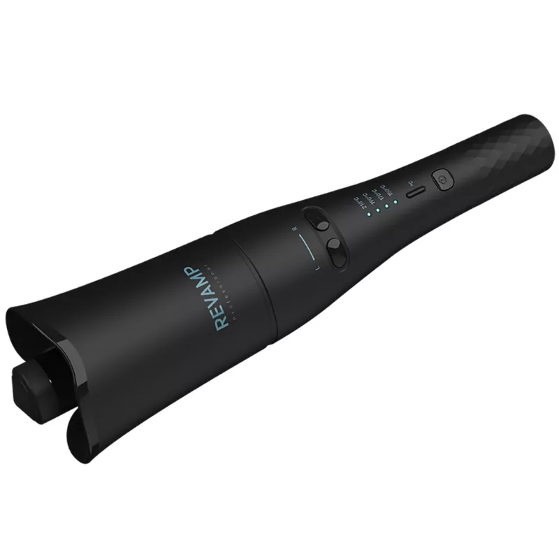 Revamp Progloss Hollywood Curl Automatic krultang Warm zwart 3 m