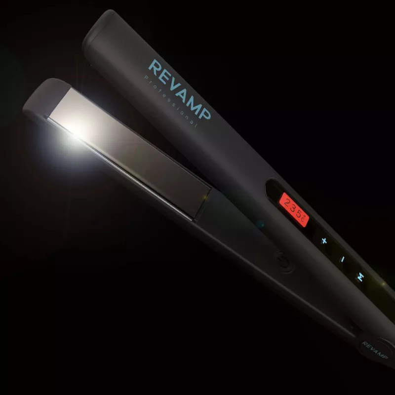 Revamp Progloss Touch Digital stijltang Warm zwart 3 m