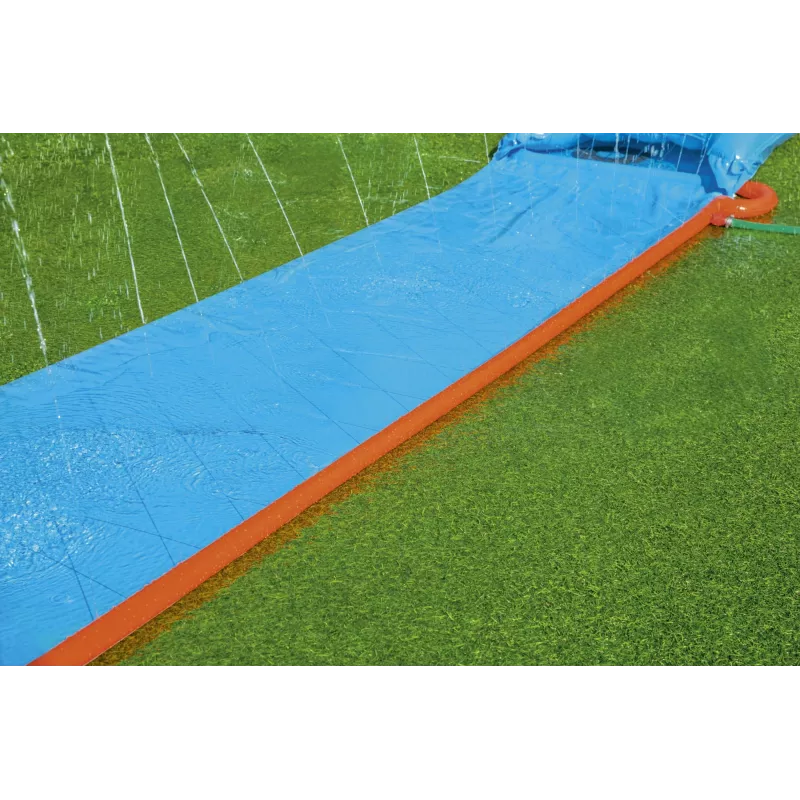 Tuinwaterglijbaan Bestway H2OGO! Tsunami Splash Ramp Single Slide 4,88 m