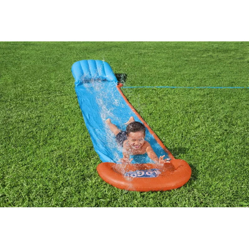 Tuinwaterglijbaan Bestway H2OGO! Tsunami Splash Ramp Single Slide 4,88 m