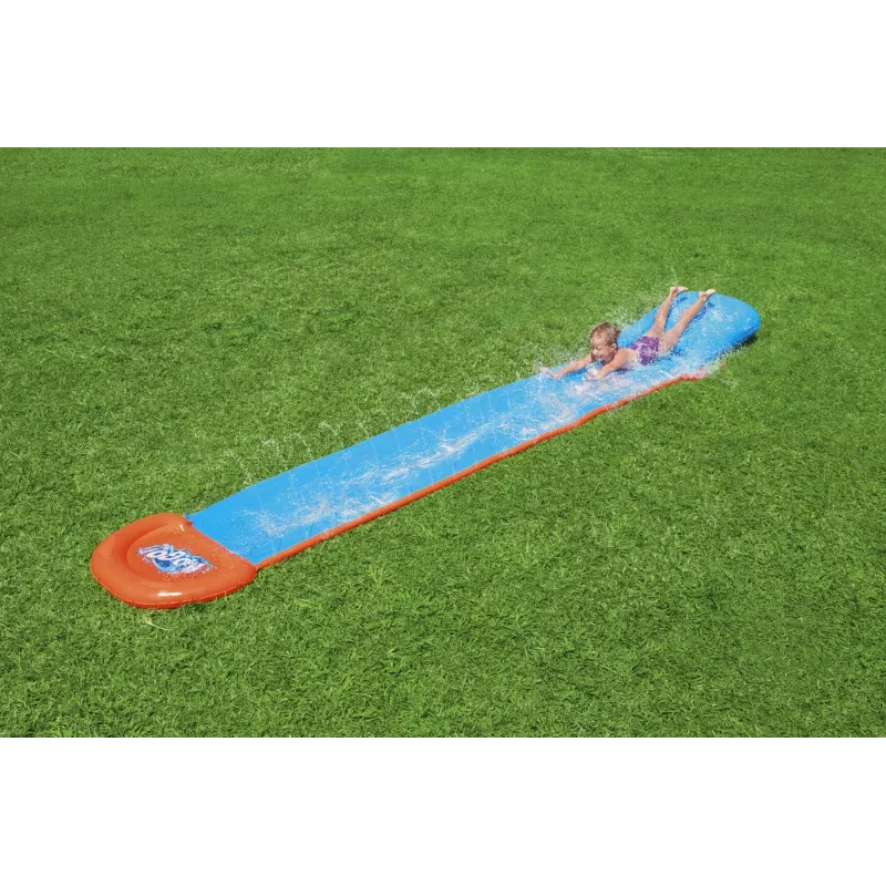 Tuinwaterglijbaan Bestway H2OGO! Tsunami Splash Ramp Single Slide 4,88 m