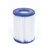 Bestway 57372 Fast Set opzetzwembad set, rond, 457 x 107 cm, 12.362 l, met filterpomp en ladder