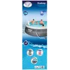 Bestway 57372 Fast Set opzetzwembad set, rond, 457 x 107 cm, 12.362 l, met filterpomp en ladder