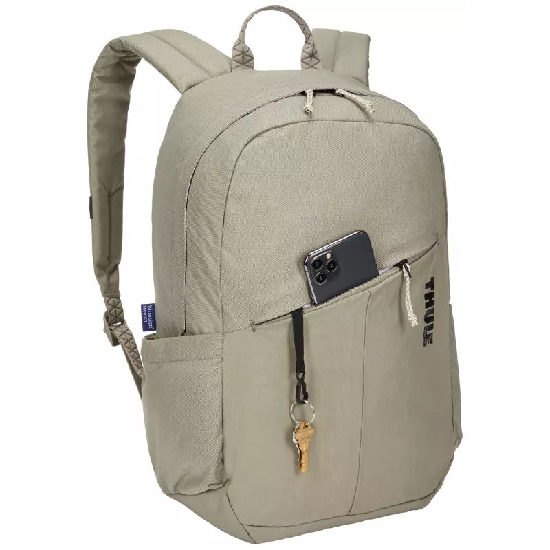 Thule Notus TCAM-6115 laptoprugzak, 16 inch (40,6 cm), 20 l, Vetiver grijs