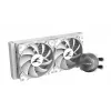 Zalman Alpha 28 vloeistofkoeler voor cpu, 280 mm radiator, 140 mm pwm-ventilator, ARGB, wit