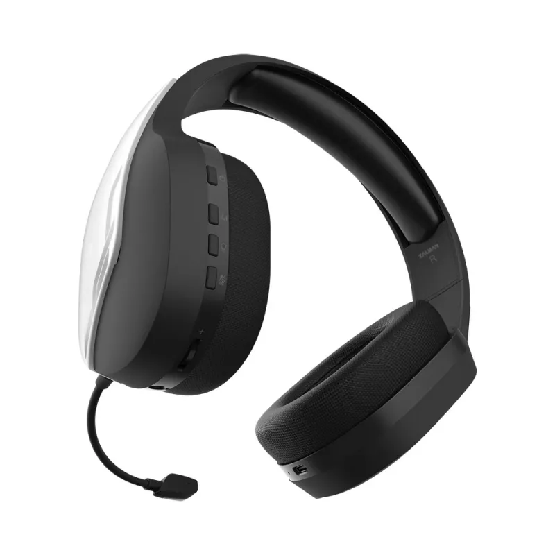 Zalman HPS700 wit headset draadloos hoofdband gaming
