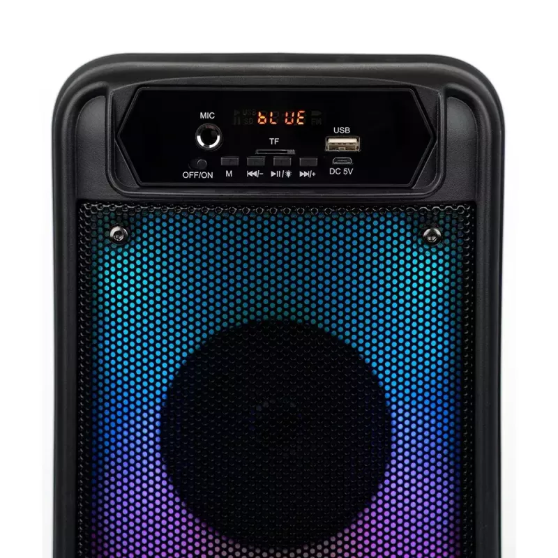 Draagbare luidspreker Media-Tech MT3177 Flamebox UP, zwart