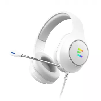 Zalman ZM-HPS310 WH hoofdtelefoon/headset bedraad hoofdband gaming wit
