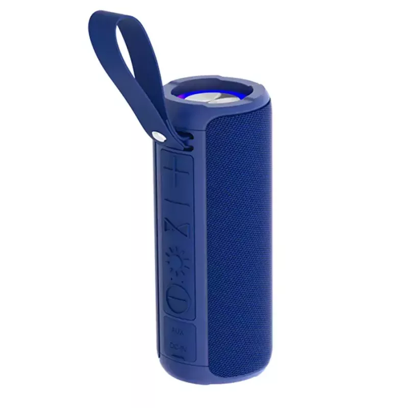 Mono draagbare luidspreker Denver BTV-213BU blauw, zilver