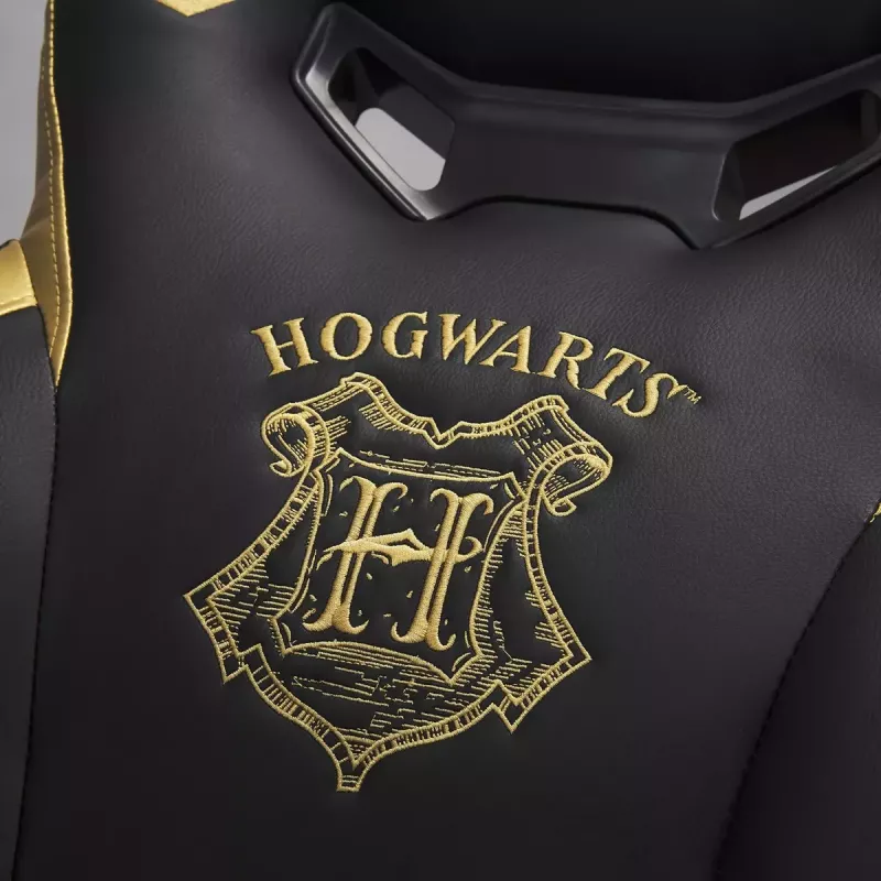 Pc-gamingstoel Subsonic Junior Hogwarts gevoerde zitting zwart geel