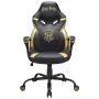 Pc-gamingstoel Subsonic Junior Hogwarts gevoerde zitting zwart geel