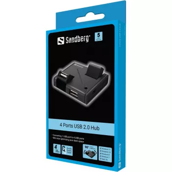 Sandberg USB-hub 4 poorten