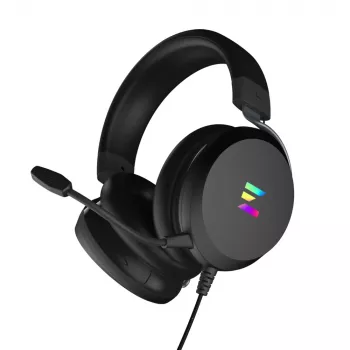 Zalman ZM-HPS610 hoofdtelefoon/headset bedraad hoofdband gaming zwart