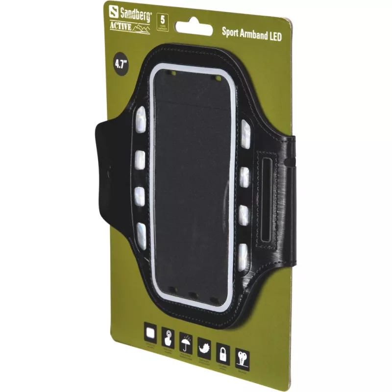 Armbandtas Sandberg Sport Armband LED 4,7''
