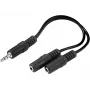 Audiosplitter Sandberg MiniJack 1->2 502-16