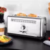 Gastroback Design Advanced 4S Toaster 2 sneden 1100 W Zwart RVS