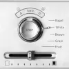 Gastroback Design Advanced 4S Toaster 2 sneden 1100 W Zwart RVS
