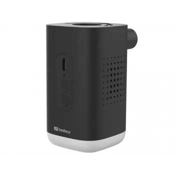 Sandberg Mini Luchtpomp Lantaarn Sandberg 0,04 bar 200 l/min Batterij 5V 2A