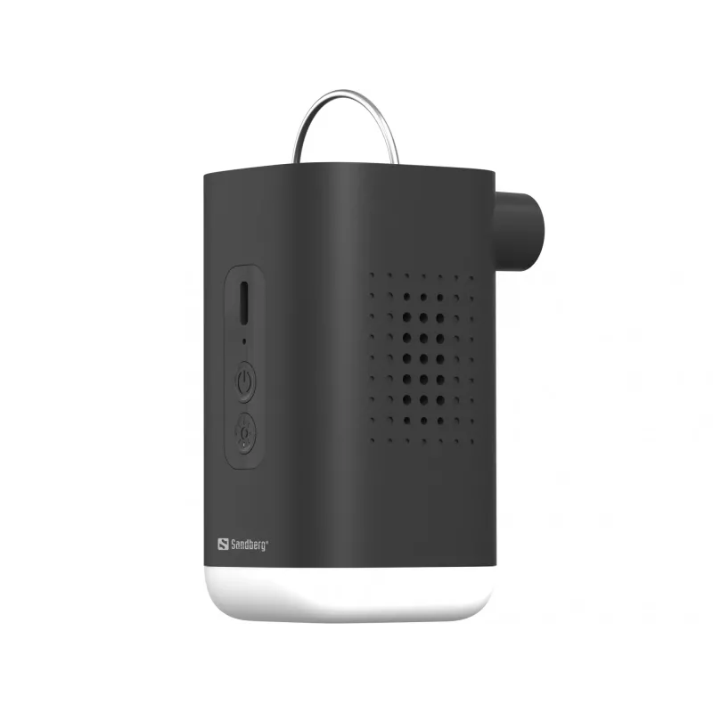 Sandberg Mini Luchtpomp Lantaarn Sandberg 0,04 bar 200 l/min Batterij 5V 2A