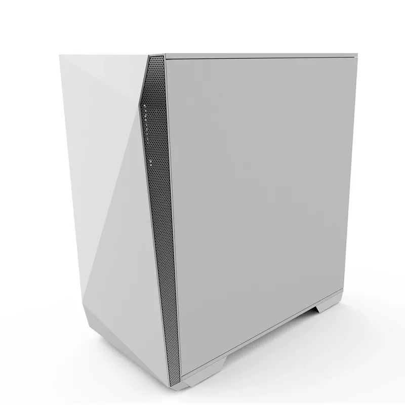 Zalman Z1 Iceberg White - mATX Mid Tower pc-behuizing / 2x 120-mm-ventilator voorgeïnstalleerd, mini tower