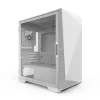 Zalman Z1 Iceberg White - mATX Mid Tower pc-behuizing / 2x 120-mm-ventilator voorgeïnstalleerd, mini tower