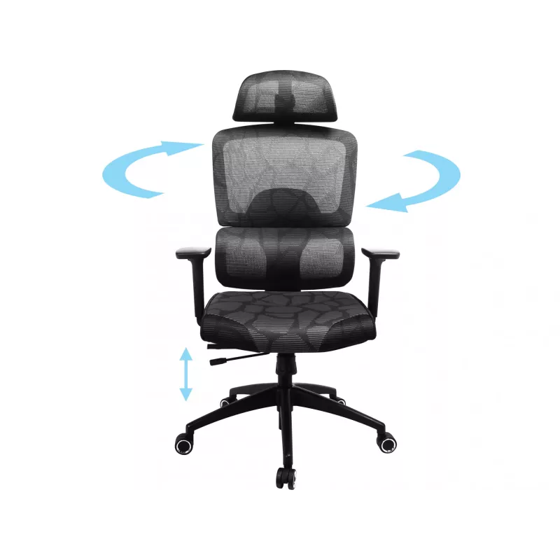 Gamingstoel Sandberg ErgoFusion Pro 150 kg max. gebruikersgewicht