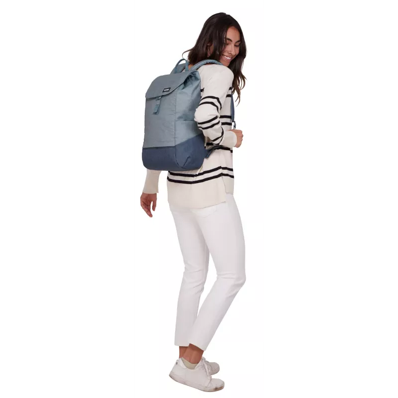 Thule Lithos TLBP213 Pond Gray rugzak vrijetijdsrugzak grijs polyester