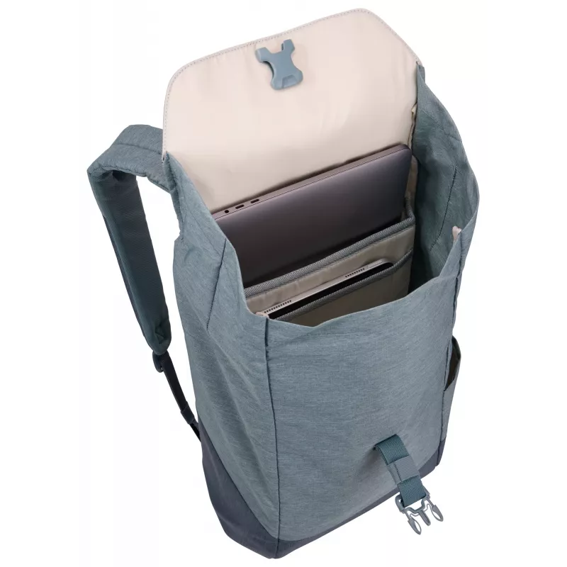 Thule Lithos TLBP213 Pond Gray rugzak vrijetijdsrugzak grijs polyester