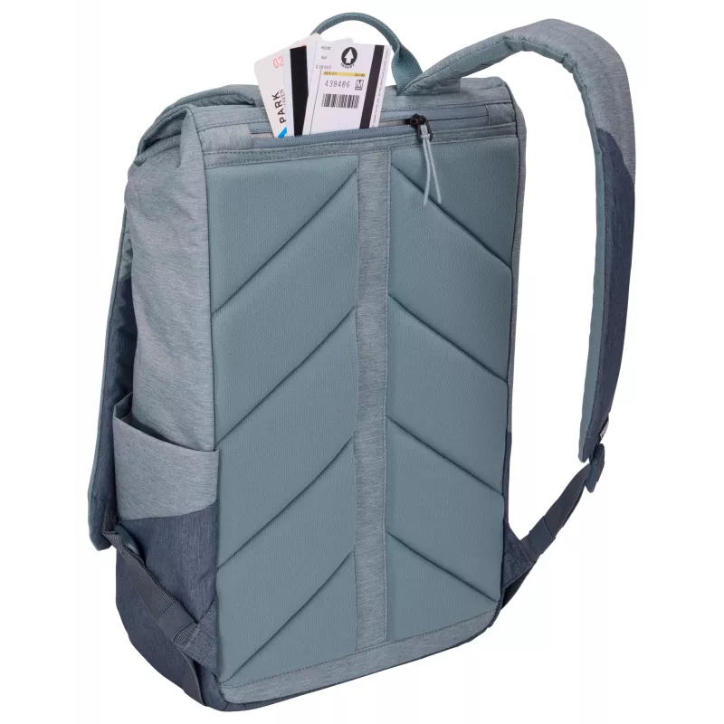 Thule Lithos TLBP213 Pond Gray rugzak vrijetijdsrugzak grijs polyester