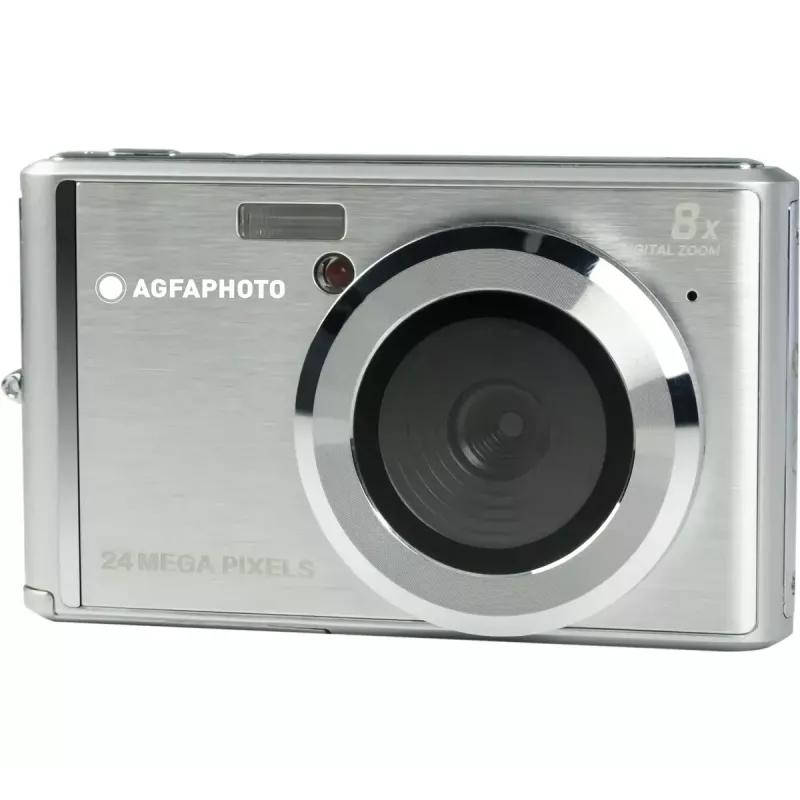 AgfaPhoto Realishot DC5500 Compacte digitale camera, 24 MP CMOS, 2,4 inch LCD, zilver (DC5500 SL)